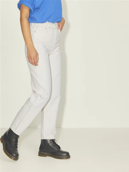 JJXX Jack Jones Bayan Mom Jean Rahat Kesim Kot Pantolon 12204490 - 4