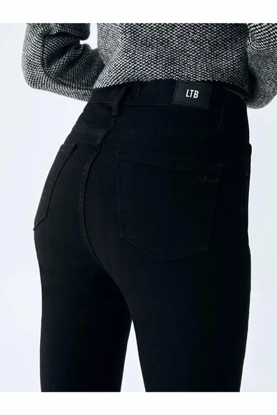 Ltb Tanya X Black Wash Kadın Jean Pantolon - Resim 5
