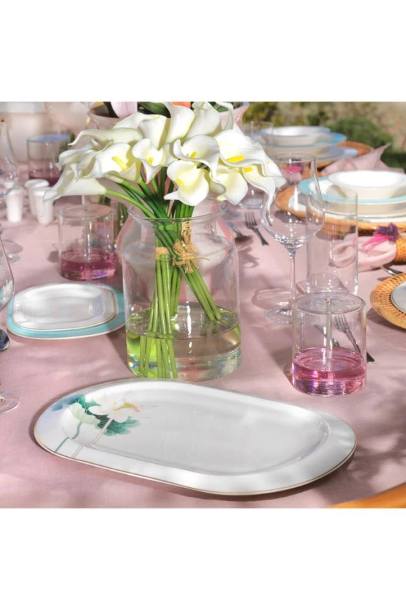 Schafer Tılsım Belle Yemek Takımı 60 Parça Su Yeşili - 6