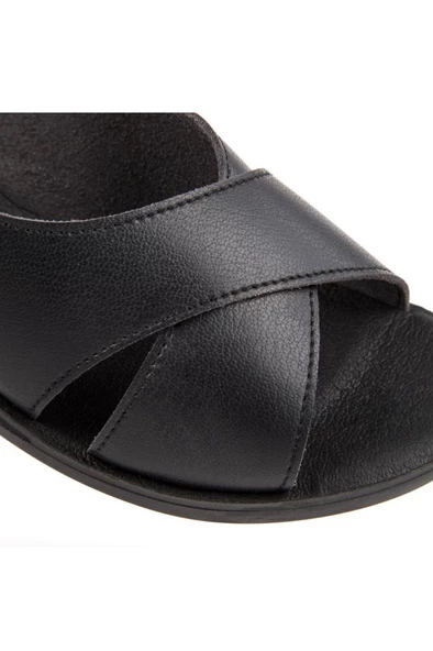 Muya Vienza 31028-001 Anatomik Taban Kadın Sandalet Siyah 36-40 - 4