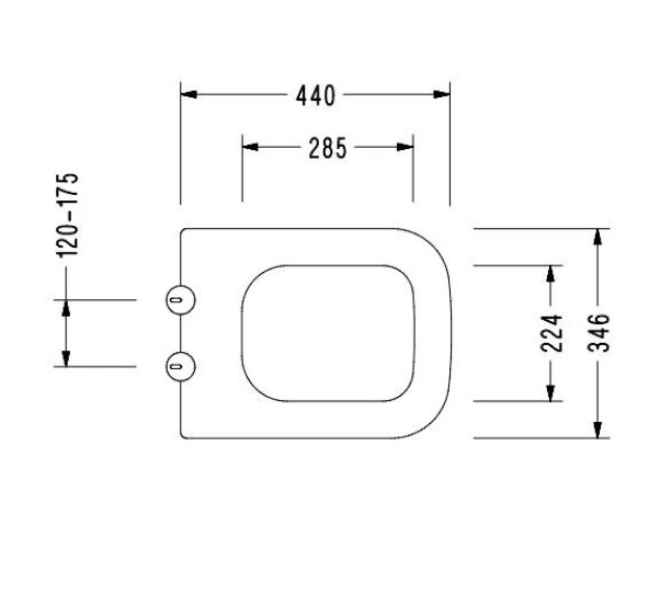 Serel Star Kanalsız Asma Klozet + Serel Pelin Slim Yavaş Kapanan Klozet Kapağı (SA26ODS110H+150400120018) - 5