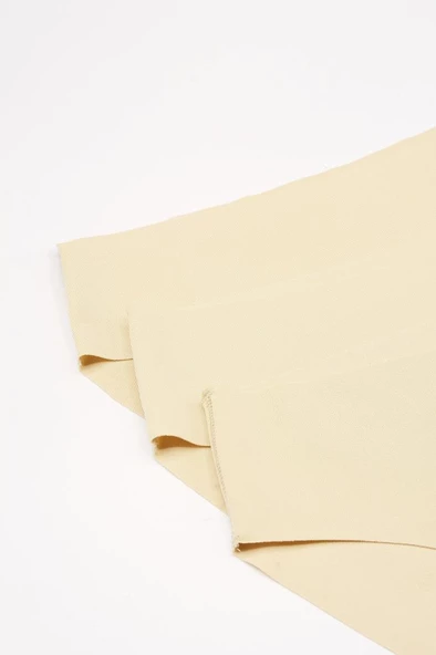 3 lü Paket Nbb Bayan Lazer Kesim Basic Slip Külot 330 - Resim 3