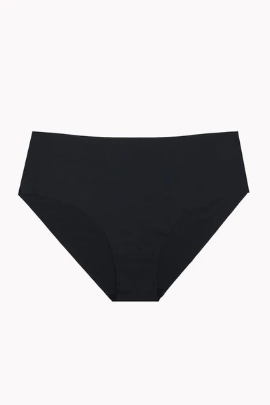 3 lü Paket Nbb Bayan Lazer Kesim Yüksek Bel Külot 327 - Resim 2