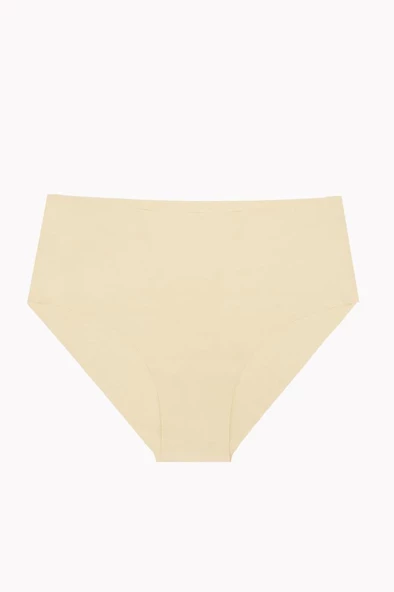 3 lü Paket Nbb Bayan Lazer Kesim Yüksek Bel Külot 327 - Resim 4