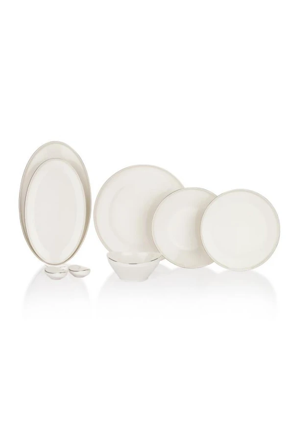 Schafer Luna Yemek Takımı 56 Parça Gold - Resim 8