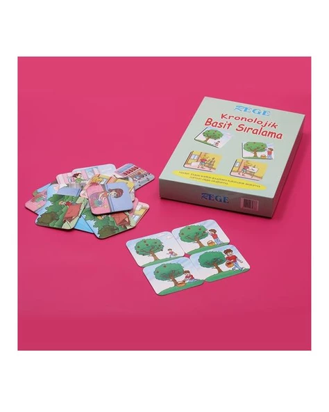 Kronolojik Basit Sıralama Kartları Rege - 2