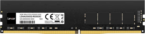 LEXAR LD4AU032G-B3200GSST 32GB DDR4 3200MHZ PC Ram