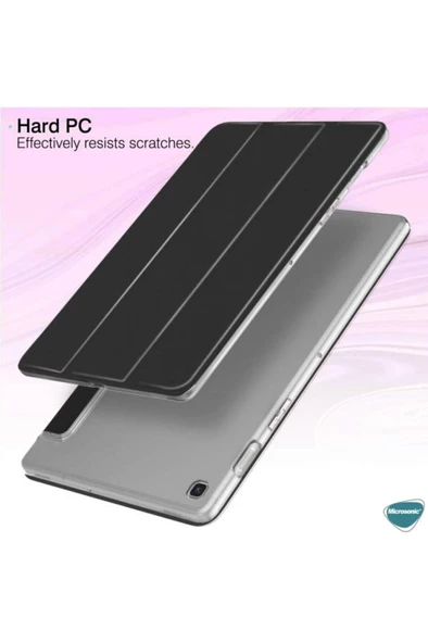 Samsung Galaxy Tab S6 T860 T865 T867 Kılıf PU Deri Smart Standlı Case - 5