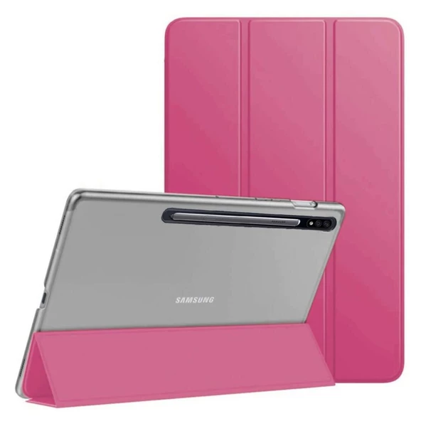 Samsung Galaxy Tab S6 T860 T865 T867 Kılıf PU Deri Smart Standlı Case - 12