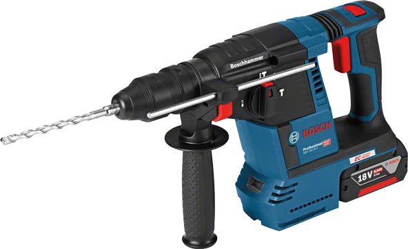 Bosch Professional GBH 18V-26 F 6 Ah Çift Akülü Kırıcı/Delici-Çanta