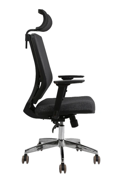 Hunt Mobilya Hanga Gri Fileli Ofis Makam Koltuğu - 2