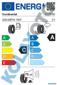 Continental SportContact 7 255/40R19 100Y XL FR (Yaz) (2023)