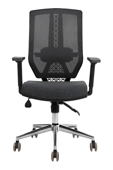 Hunt Mobilya Hanga Gri Fileli Ofis Çalışma Koltuğu