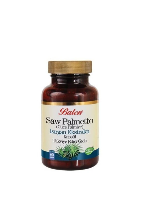 Saw Palmetto & Isırgan Ekstraktı Kapsül 300 Mg 60 Kapsül