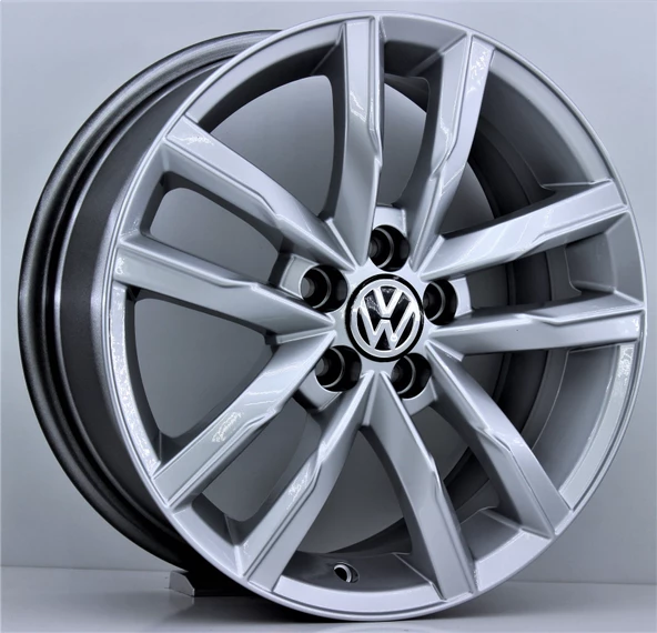 R1 Wheels 16 inç 5*120 ET35 Metalik Gri Jant Takımı (J-1321)