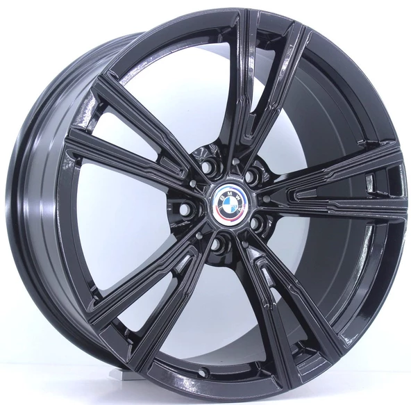 R1 Wheels 19 inç 5*120 ET40 Siyah Jant Takımı (J-1387)