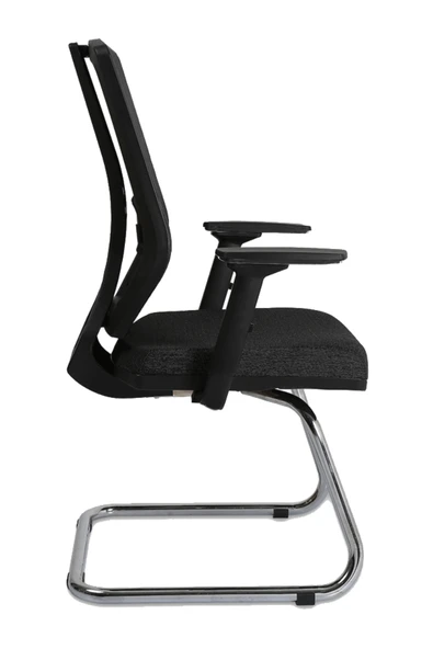 Hunt Mobilya Hanga Gri Fileli Ofis Bekleme Koltuğu - 2