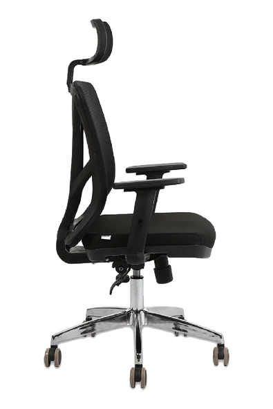 Hunt Mobilya Jeda Siyah Fileli Ofis Makam Koltuğu - 2