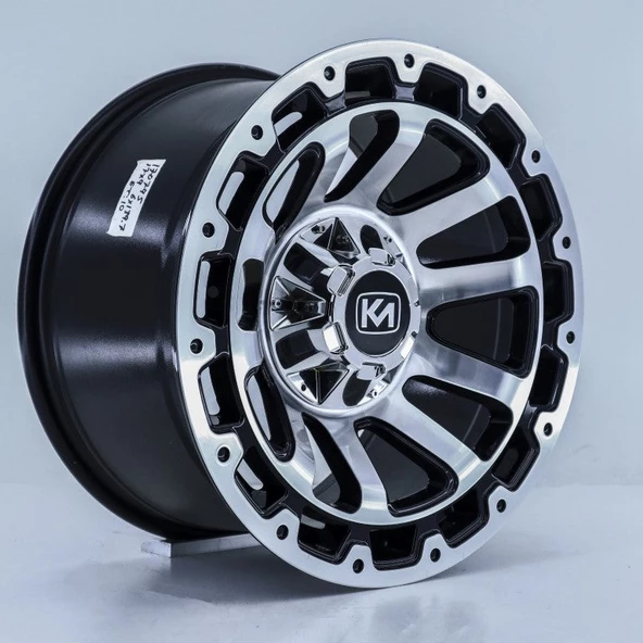 R1 Wheels 17 inç 6*114.3 ET05 Parlak Siyah Jant Takımı (J-1799)