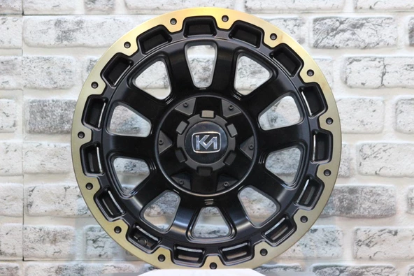 R1 Wheels 17 inç 6*139 ET10 Mat Siyah Jant Takımı (J-1798)