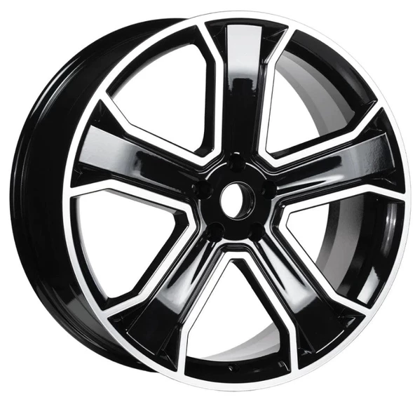 R1 Wheels 22 inç 5*120 ET48 Siyah Jant Takımı (J-2059)