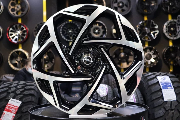 R1 Wheels 18 inç 5*105 ET45 Siyah Jant Takımı (J-2053)