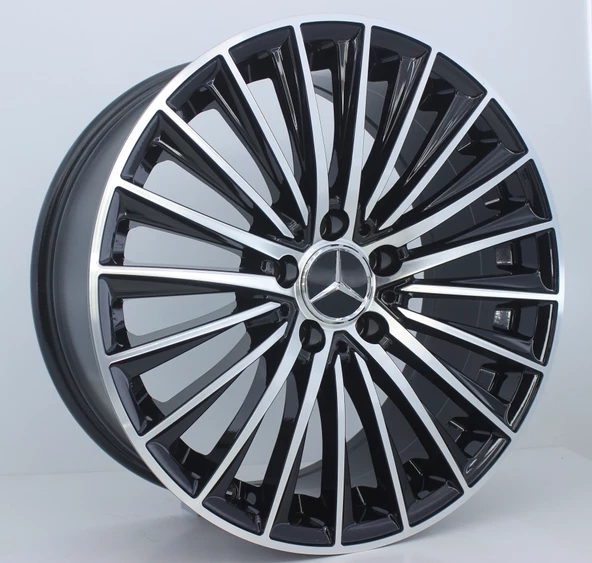 Kormetal 19 inç 5*112 ET38 Siyah Jant Takımı (J-2078)