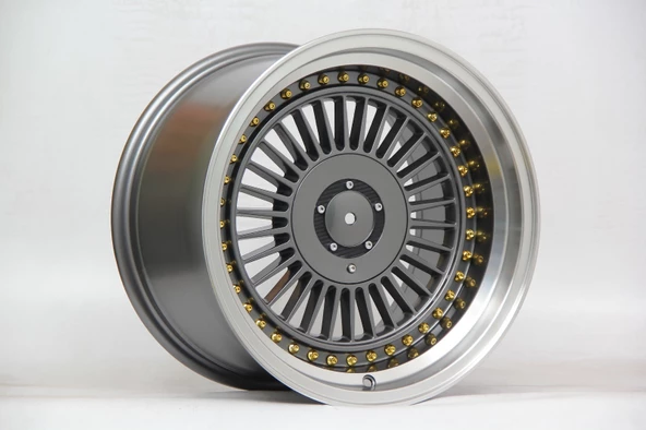 R1 Wheels 18 inç 5*112-120 ET25 Füme-Krom Jant Takımı (J-2089)