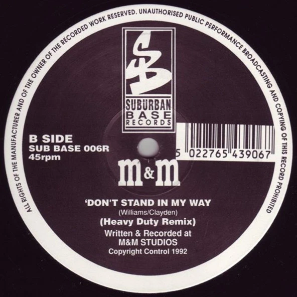 M&M Featuring Rachel Wallace – I Feel This Way / Don't Stand In My Way (Remixes) - Breakbeat, Hardcore Vinly Plak  alithestereo