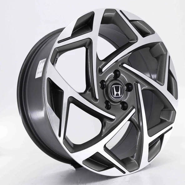 R1 Wheels 19 inç 5*112 ET45 Parlak Füme Jant Takımı (J-2215)