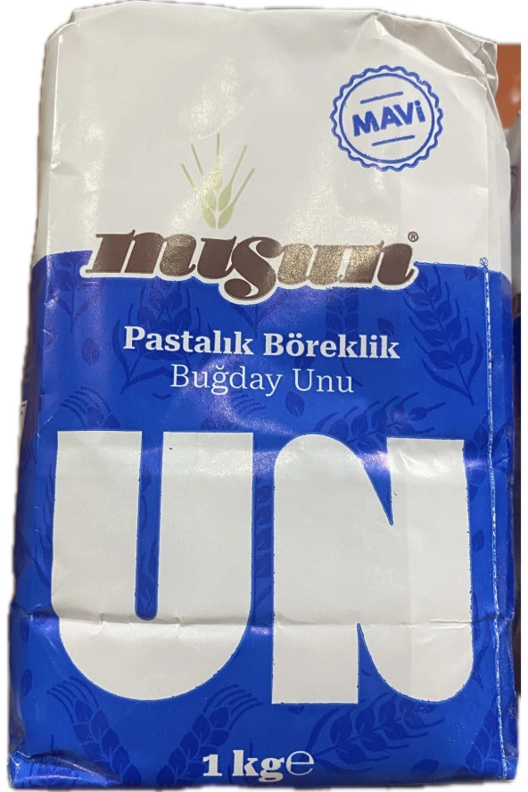 MİS UN Şenler - Mavi Misun 1 Kg - Pastalık Böreklik Buğday Unu