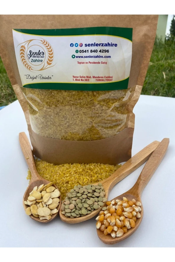 Şenler Zahire - Fabrika Sarı Bulgur - 1 Kg