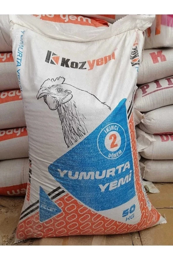 Koz Yem 50 Kg Gezen Tavuk Yumurta Yemi Pelet (Tüm Kanatlılar Için Uygundur)