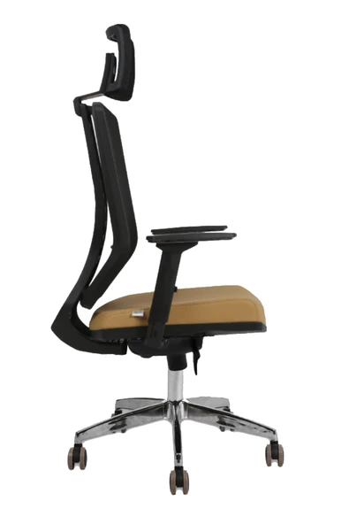 Hunt Mobilya Angerd Kahverengi Deri Ofis Yönetici Koltuğu - 2