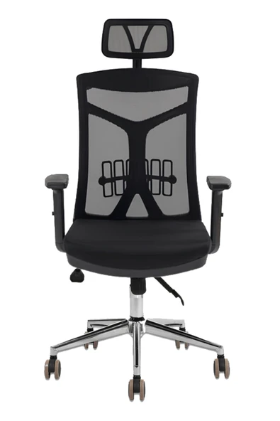 Hunt Mobilya Rank Siyah Fileli Ofis Yönetici Koltuğu