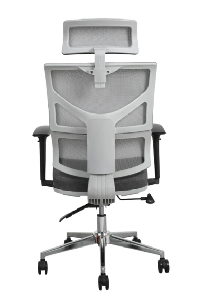 Hunt Mobilya Seman Gri Fileli Ofis Yönetici Koltuğu - 5
