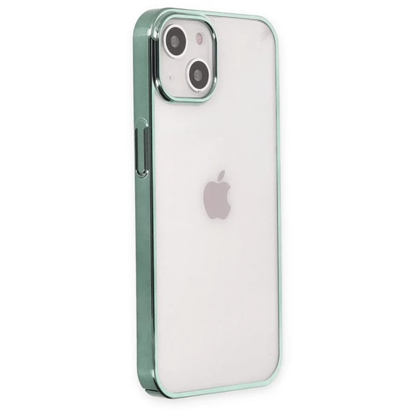 Apple iPhone 13 Kılıf Sararmaz Şeffaf Mika Kapak - 12