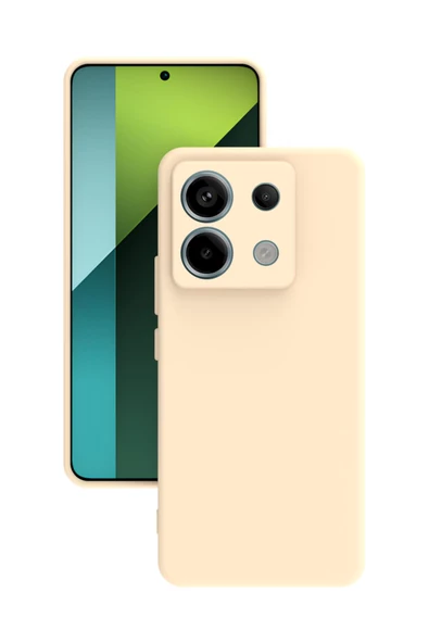 Xiaomi Redmi Note 13 Pro 5G Kılıf Kamera Korumalı Silikon Rubber Arka Kapak - 11