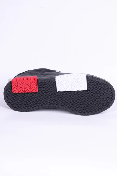 Hummel 900238-2001 Acne Deri Termo Taban Şevron Detay Günlük Siyah Unisex Spor Ayakkabı - 3