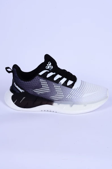 Hummel 900483 Bolt Fileli Faylon Taban Renk Geçişli Esnek Rahat Taban Beyaz Günlük Erkek Spor Ayakkabı