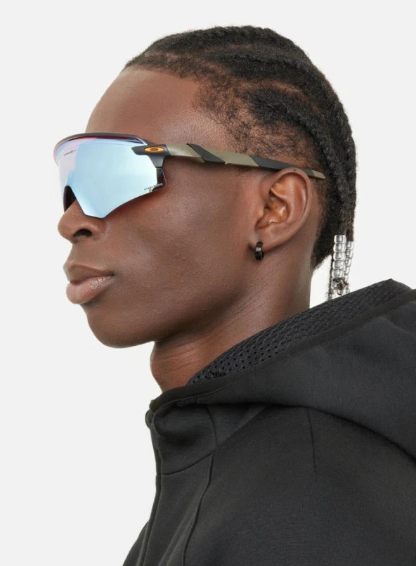 Oakley Encoder Güneş Gözlüğü 947123 Matte Gloss Green Prizm Snow Sapphire - Resim 3