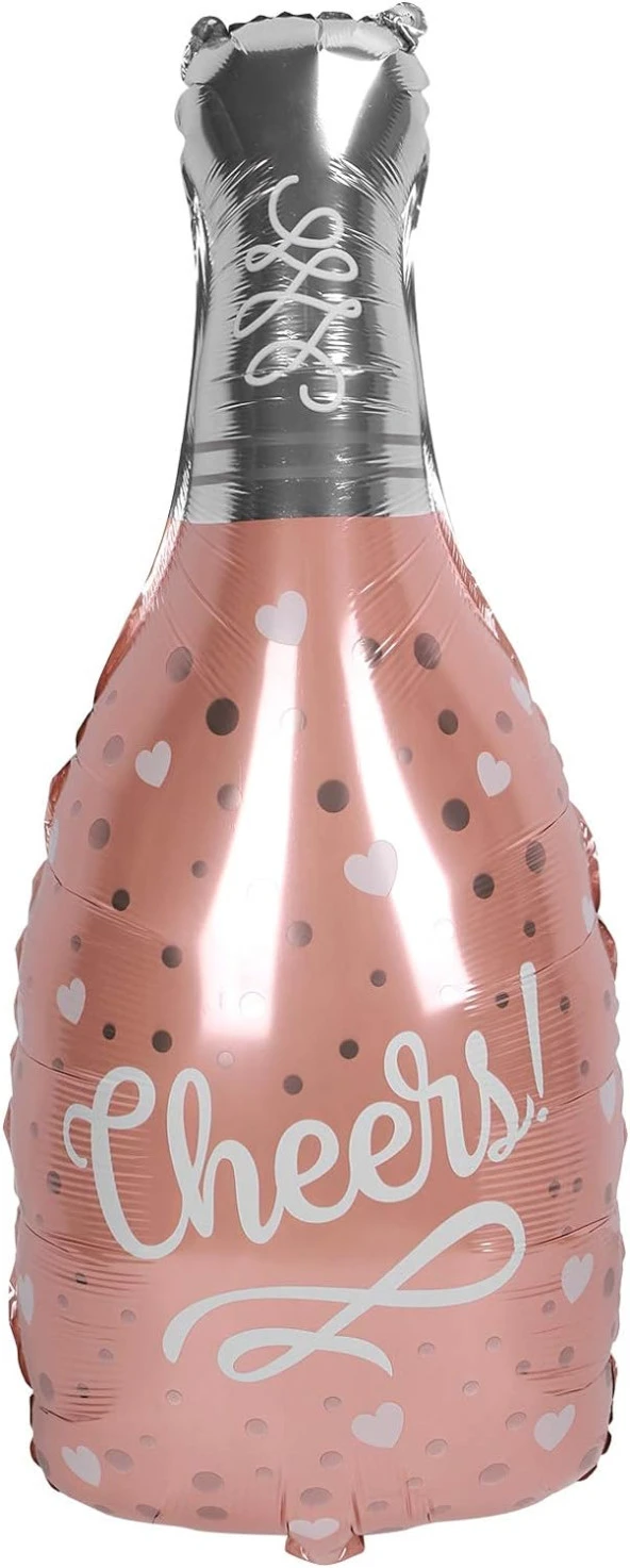 Cheers Şampanya Şişe Folyo Balon 100x48cm ürün görseli 1