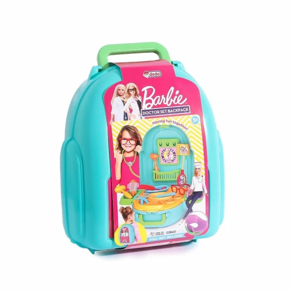 03840 Barbie Doktor Seti Sırt Çantası -Dede