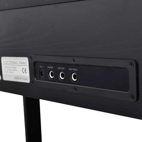 Dijital (Silent) Piyano Manuel Raymond 61 Tuş Siyah MRP3261BK - 2