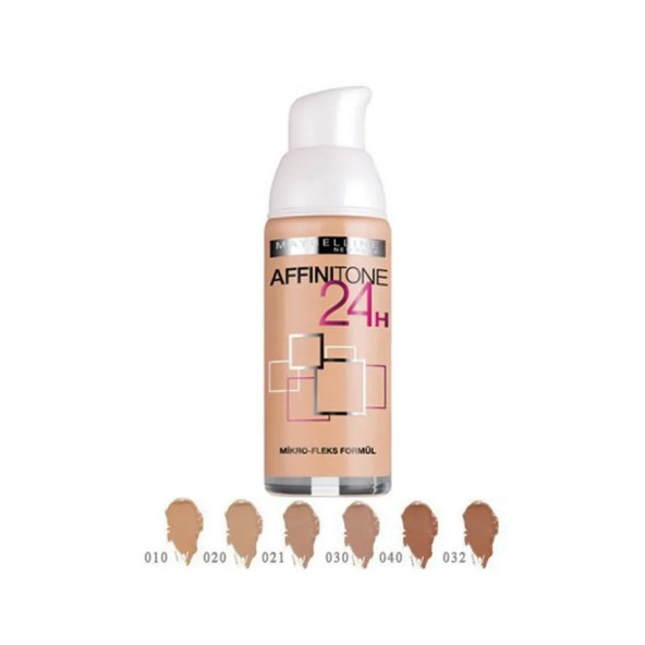 Maybelline New York Fondöten - Affinitone 040 24H Fp Nu Gb Faw 3600530709878