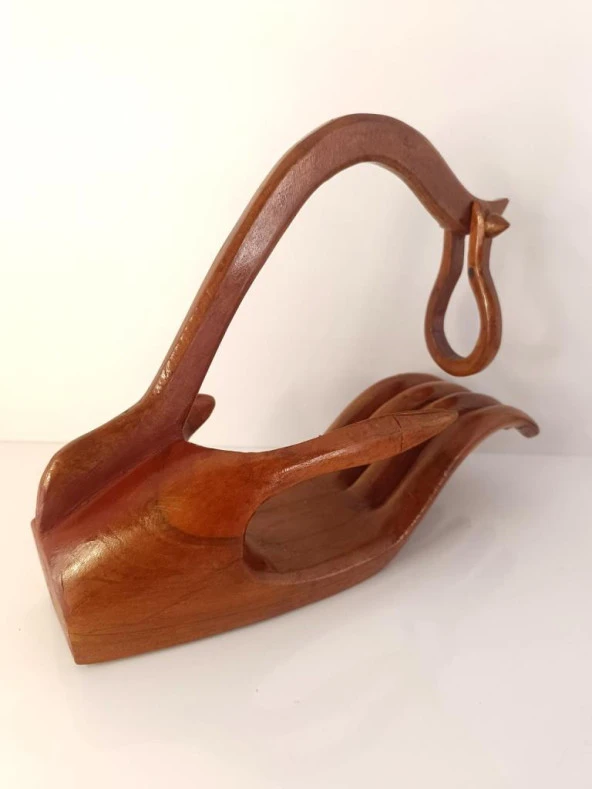 Ahşap Şişe Şarap Sunumluk Yağdanlık Ev Dekorasyon - 9