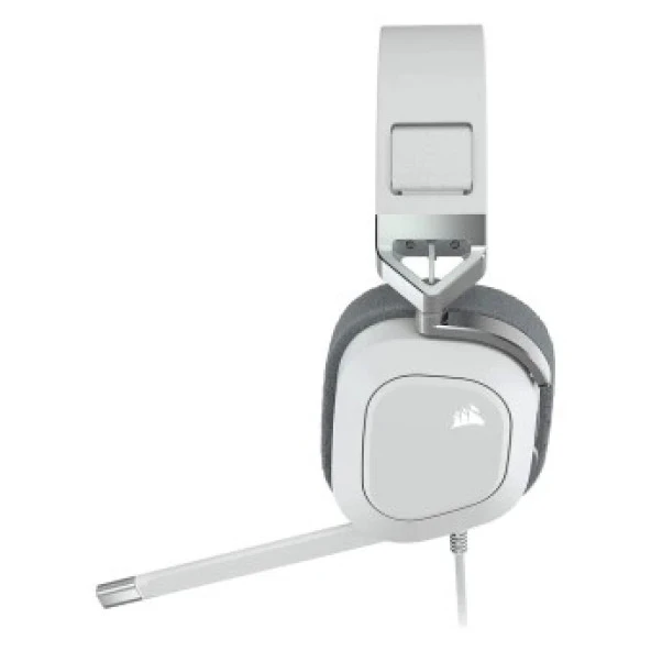 CORSAIR HS80 RGB USB Kablolu Beyaz Gaming Kulaklık - 3