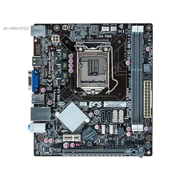 ECS H81H3-M4 LGA1150 SOCKET DDR3 İNTEL ANAKART ürün görseli 1