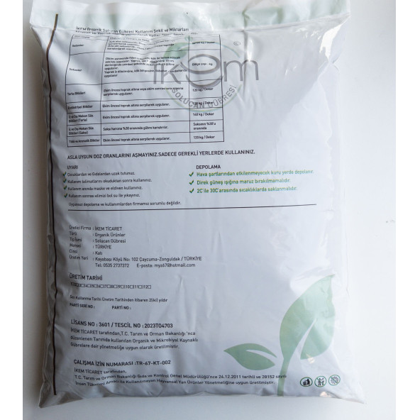 İKEM Solucan Gübresi 5 Kg - 2