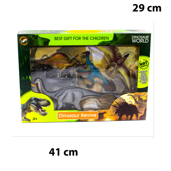Oyuncak Dinazor Set 4 Parça 30 Cm - 2